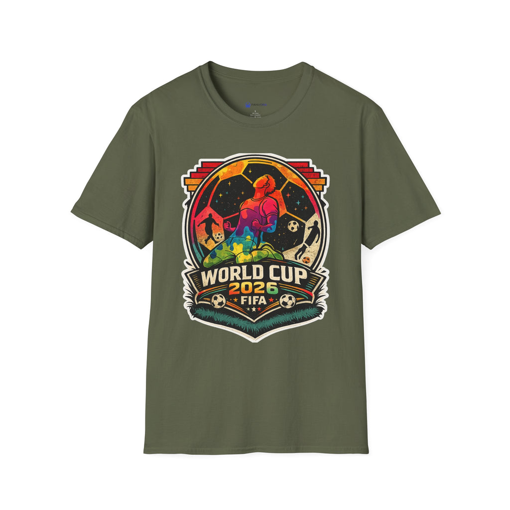 Soccer  2026 T-Shirt — Retro Football Tournament Tee
