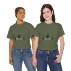 CrossFit Weightlifter T-Shirt — Barbell Silhouette Gym Tee