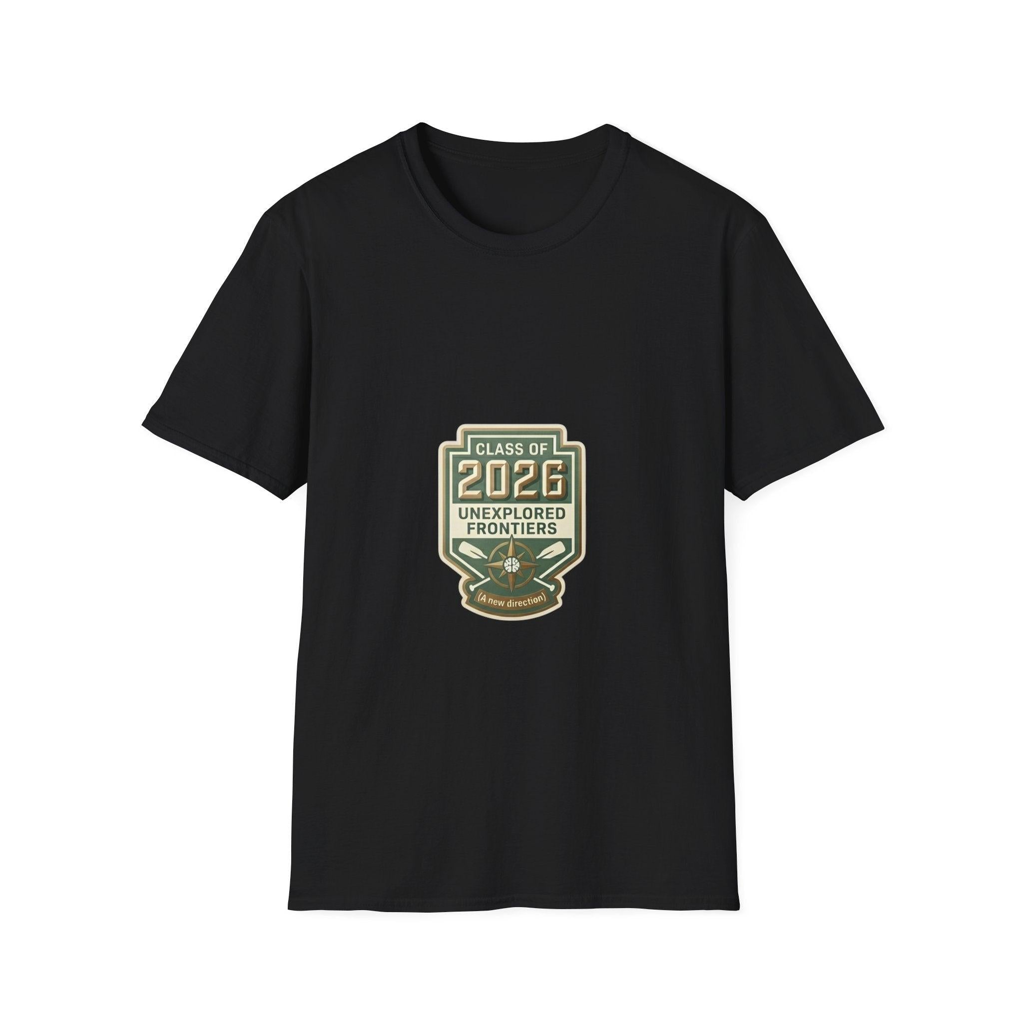 Class of 2026 'Unexplored Frontiers' Graduation T-Shirt.