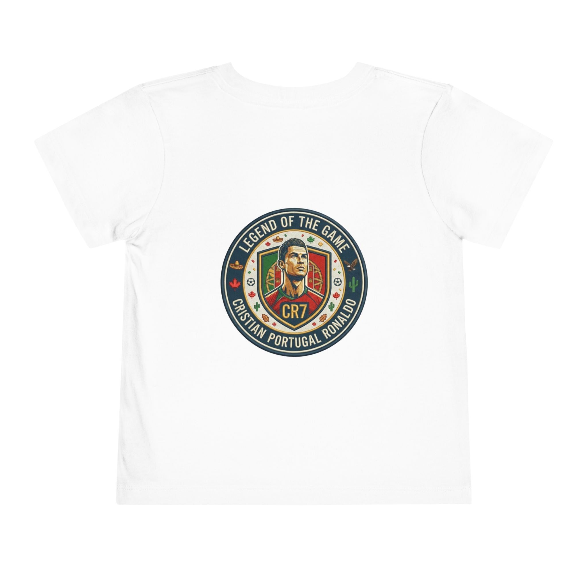 Toddler Tee - Portugal #7 Legend Footballer Fan Version - World Cup 2026 'Energy'