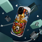 Soccer Magnetic Impact-Resistant Phone Case — FIFA Trophy Design