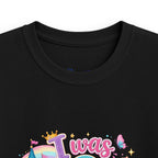 Girls' Princess 8th Birthday T-Shirt — "This Is How I Turn 8" Floral Castle Tee