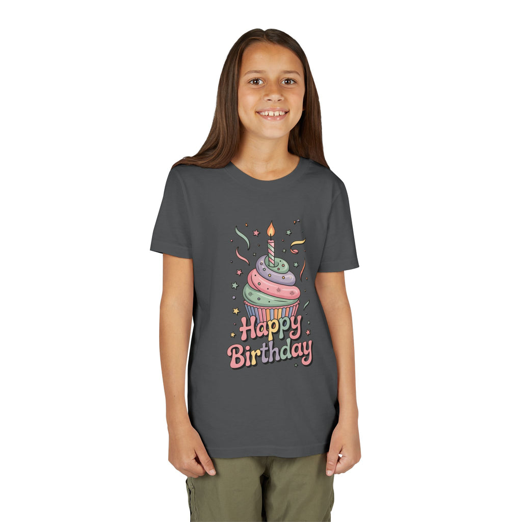 Kids "Happy Birthday" Cupcake Tee