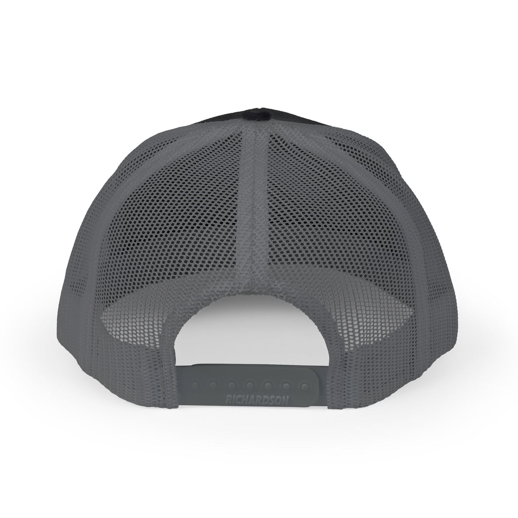 Soccer Grunge Snapback Trucker Cap — Vintage Ball & Crest Design
