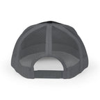 Soccer Grunge Snapback Trucker Cap — Vintage Ball & Crest Design