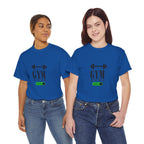 Gym Mode On T-Shirt — Workout Tee with Barbell Graphic