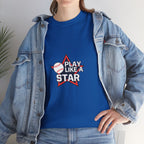Play Like a Star Baseball Tee — Kids & Youth Sports Shirt