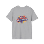 Portrait T-Shirt — Color Splash Football Player Graphic ("England legend")
