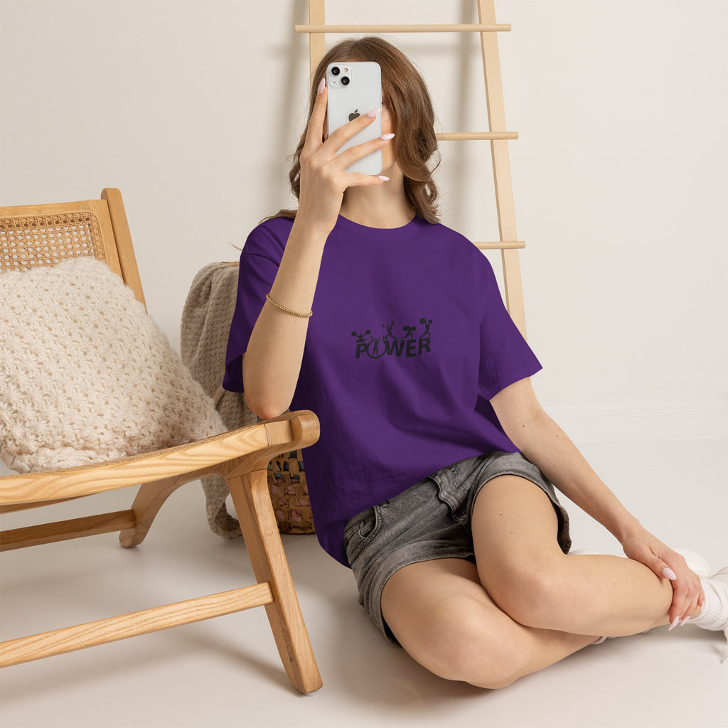Power Silhouette Tee — Empowerment Graphic T-Shirt