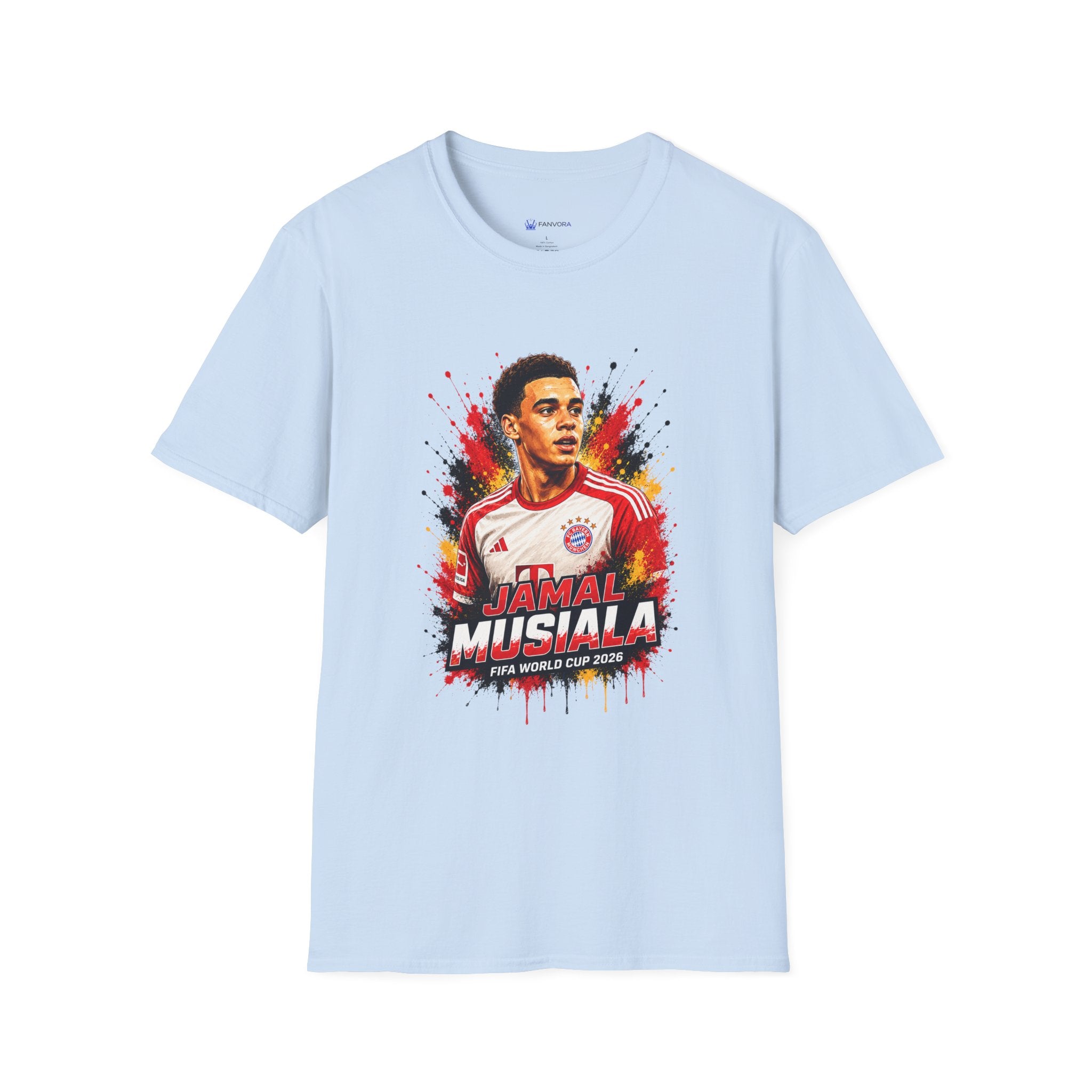 Soccer Player Jersey T-Shirt — Germany Legend Portrait Graphic Tee