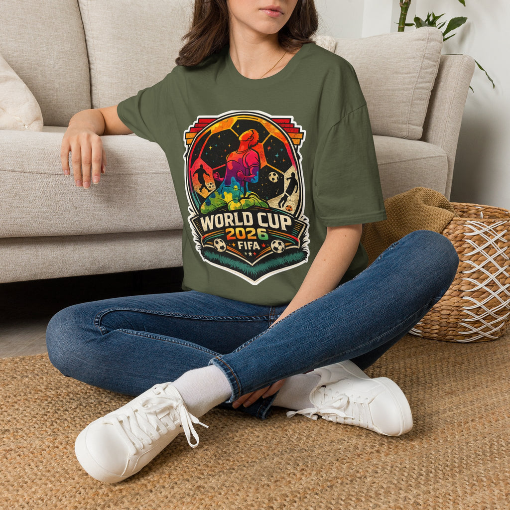 Soccer  2026 T-Shirt — Retro Football Tournament Tee