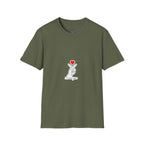 Korean Finger Heart T‑Shirt – I Miss You Minimalist Graphic Tee