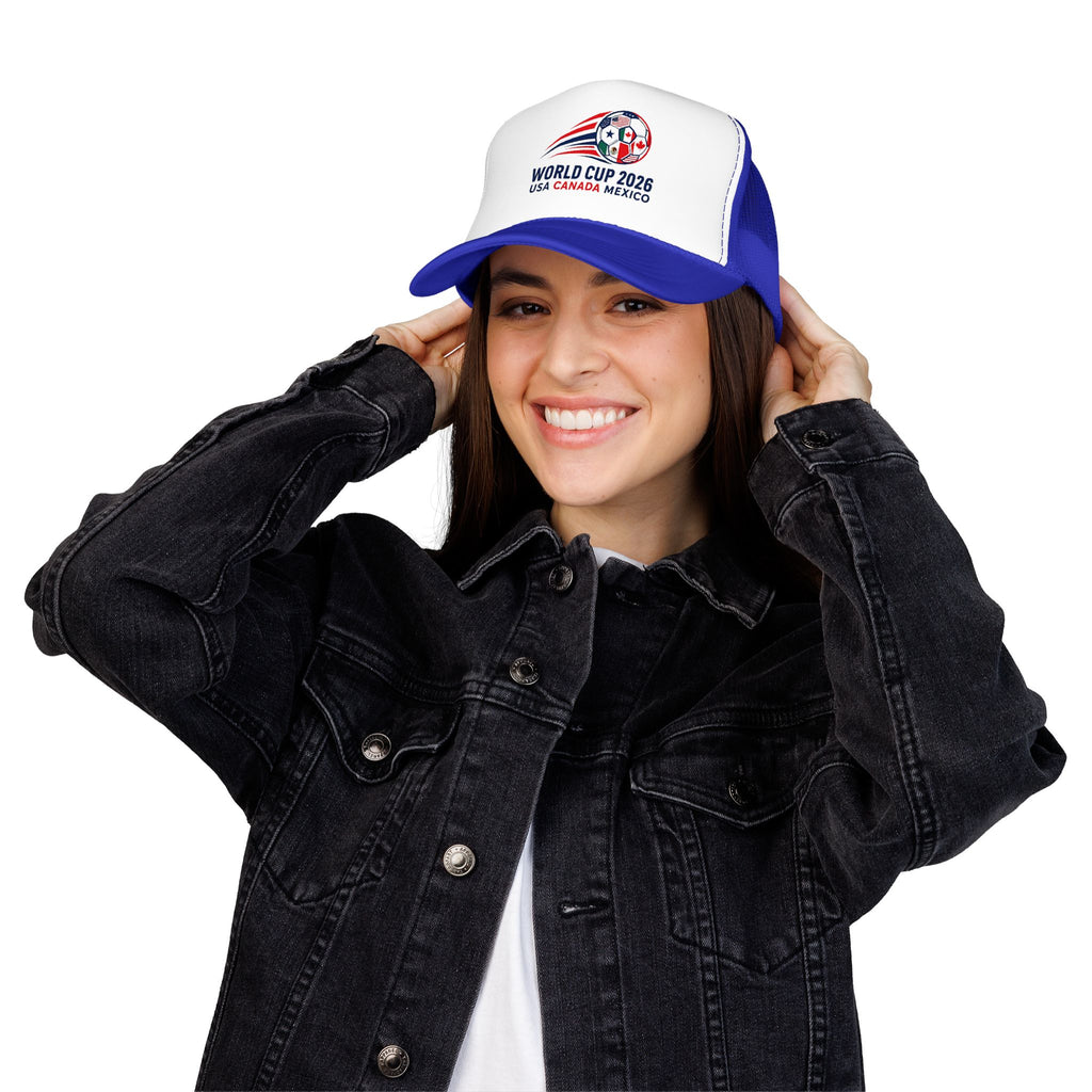 Soccer Cup 2026 Trucker Hat — USA Canada Mexico Soccer Cap