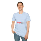 Stronger Split-Text Graphic T-Shirt — Inspirational 'STRONGER' Fitness Tee