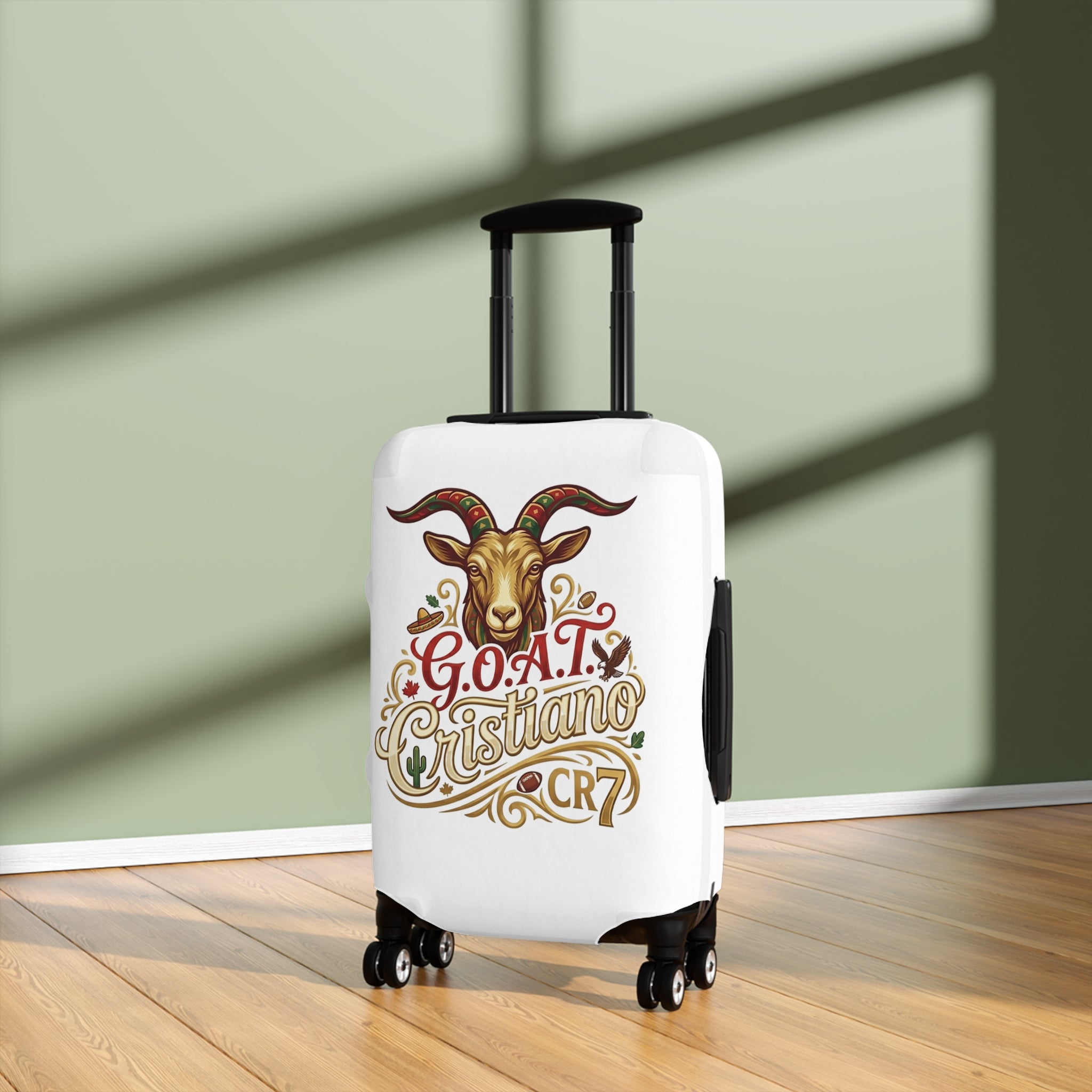 Travel Luggage Cover - Portugal #7 GOAT Fan Version - World Cup 2026
