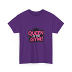 Queen of the Gym T-Shirt — Pink Crown Fitness Tee