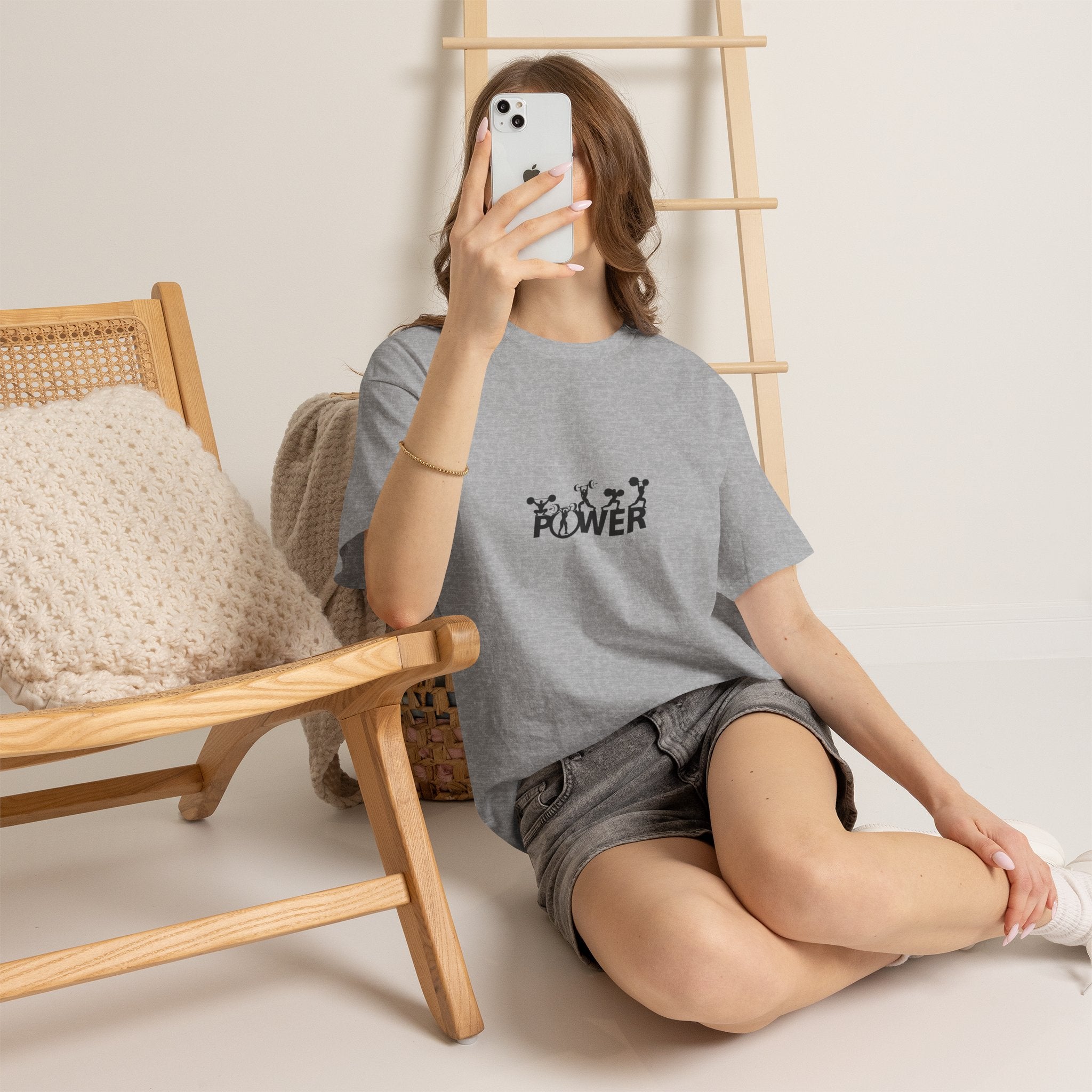 Power Silhouette Tee — Empowerment Graphic T-Shirt