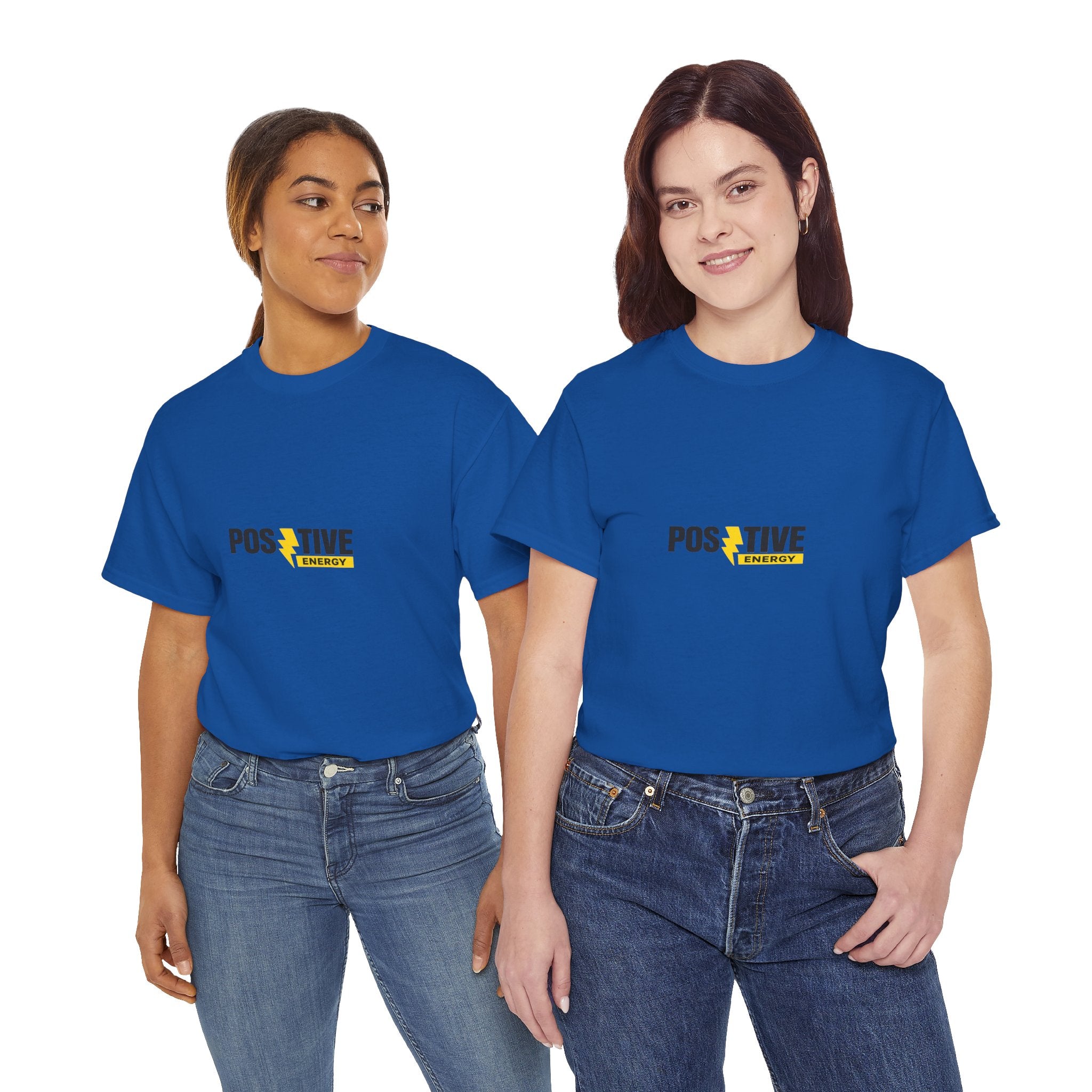 Positive Energy T-Shirt — Minimal Motivational Tee