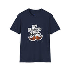 My Father's My Hero T-Shirt – Father's Day Mustache Gift Tee