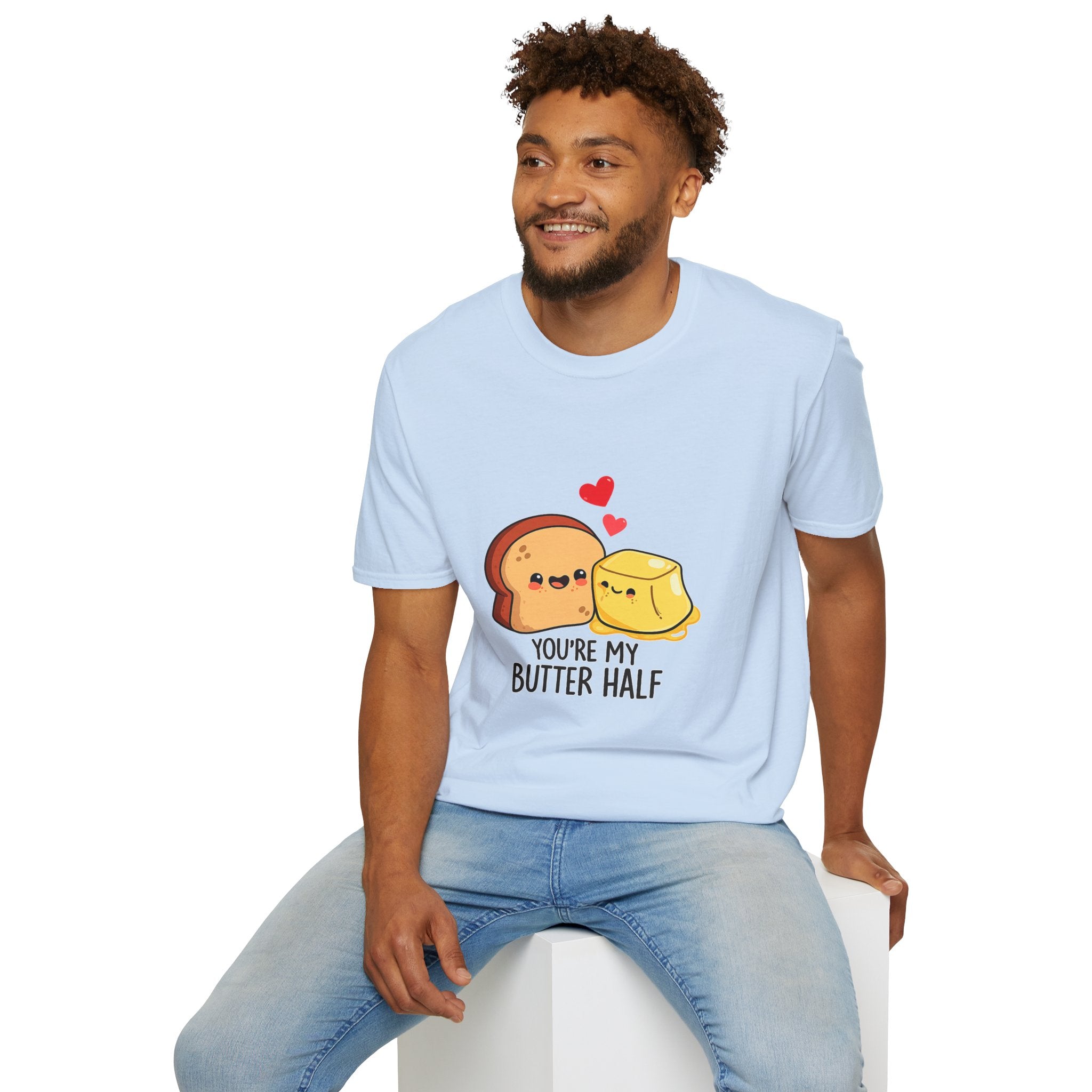Cute "You’re My Butter Half" T-Shirt — Toast & Butter Couple Graphic Tee