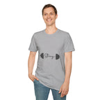 Strong Barbell T‑Shirt — Motivational Fitness Tee for Weightlifters
