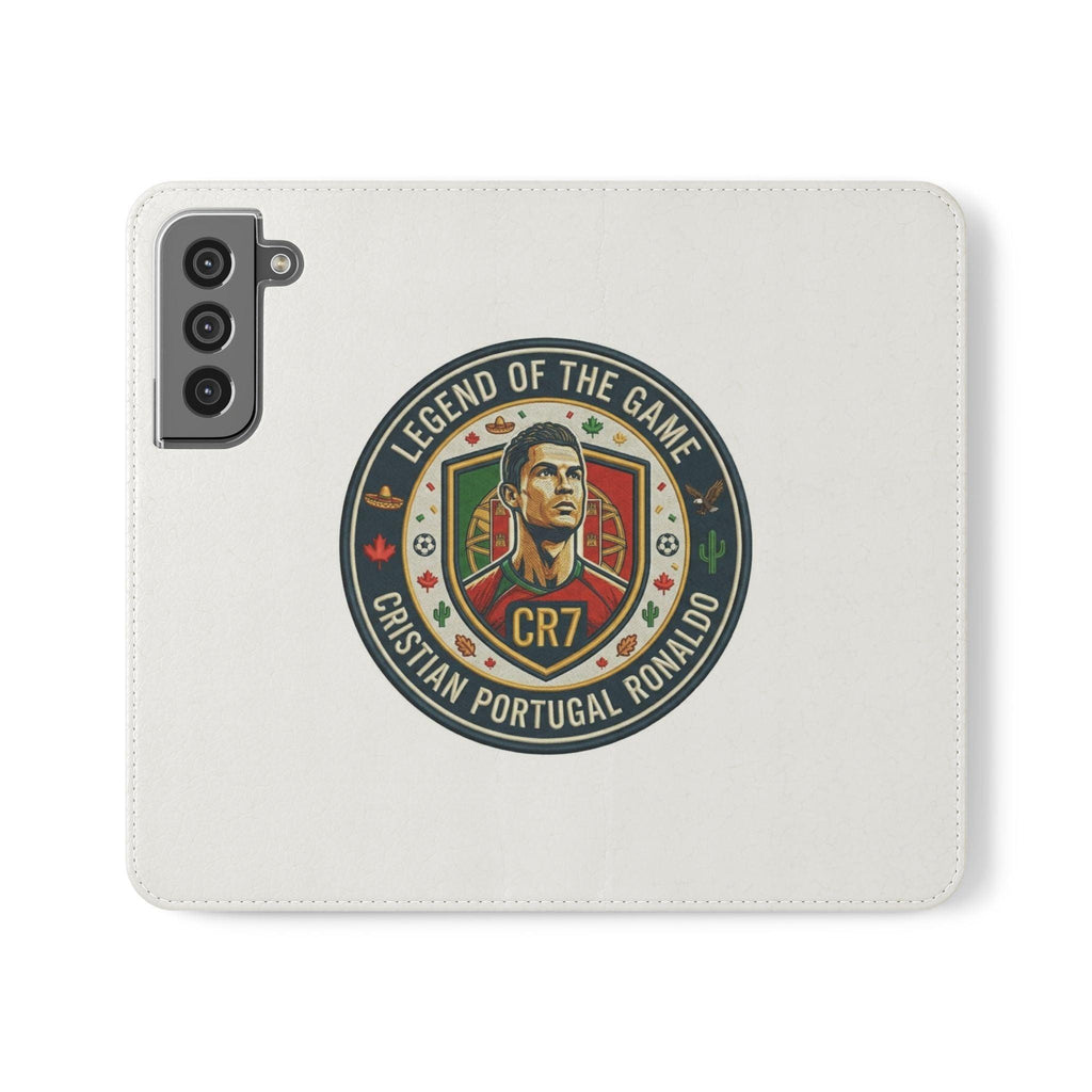 iPhone & Samsung Flip Phone Cases - Argentina GOAT # 10 'Legend of the Game'.