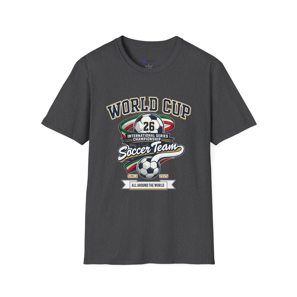 Soccer Team T‑Shirt – Vintage International Series Championship Design