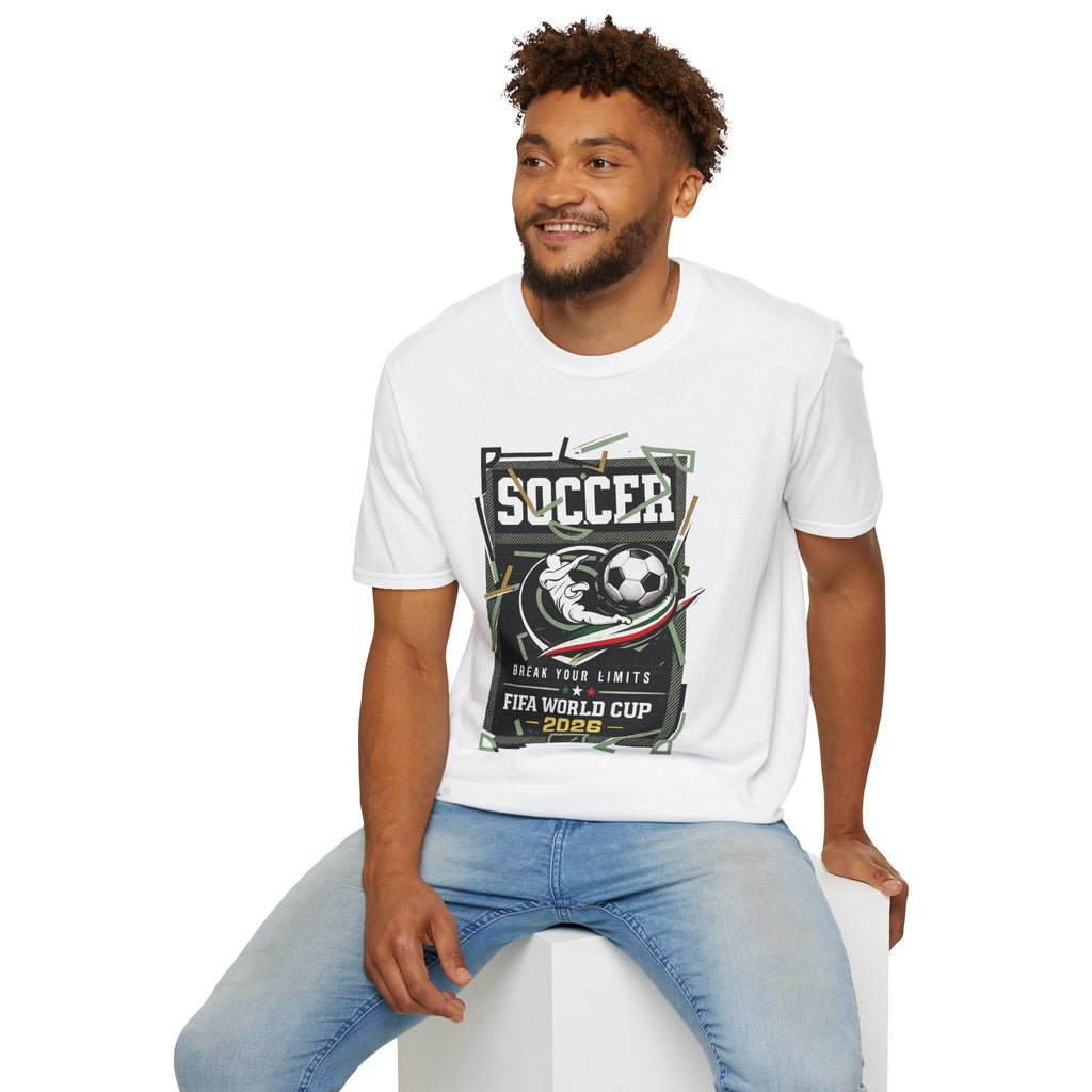 Soccer Cup 2026 Graphic T‑Shirt — Vintage Team Crest Soccer Tee