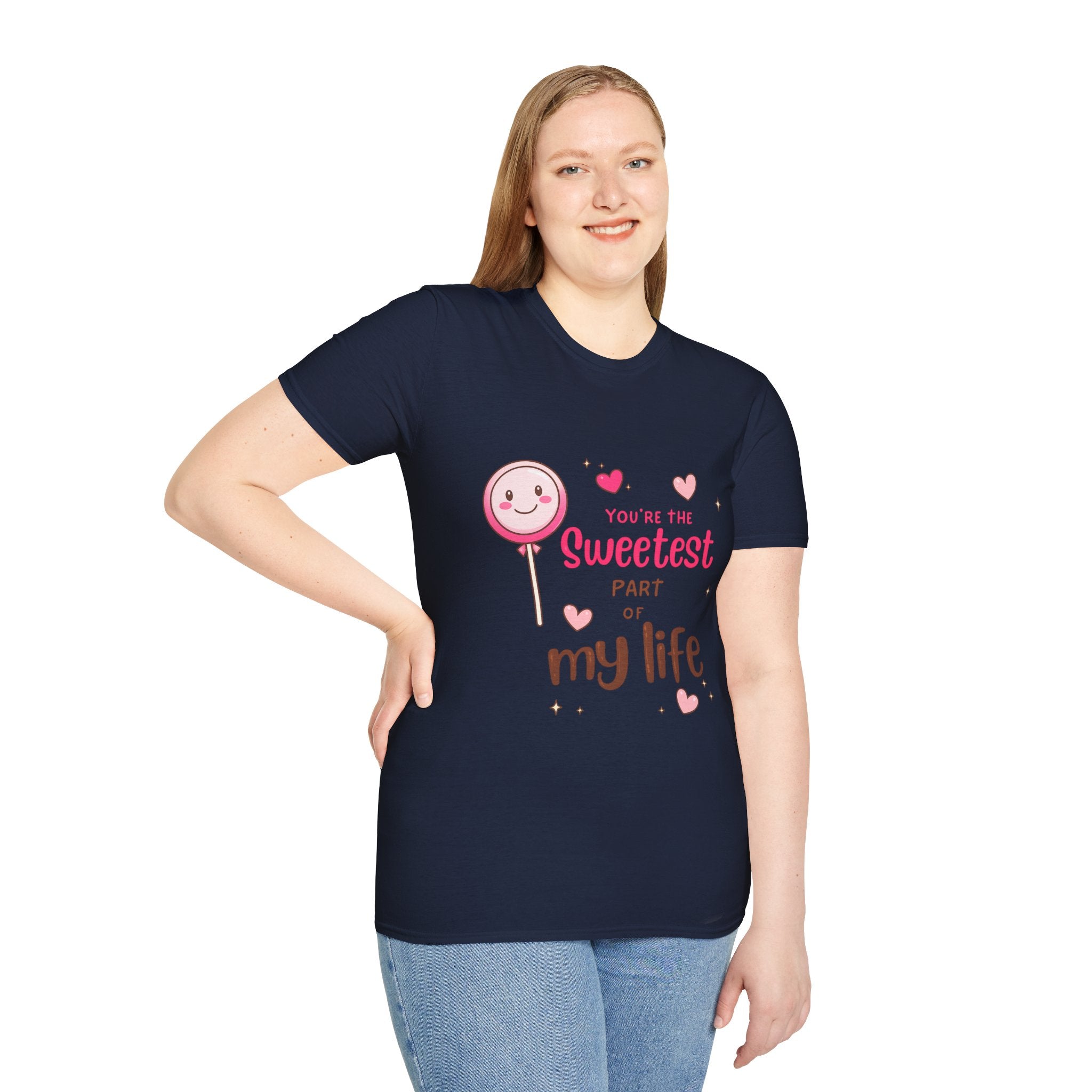 Sweetest Part T-Shirt — Cute Lollipop ‘You’re the Sweetest Part of My Life’ Graphic Tee