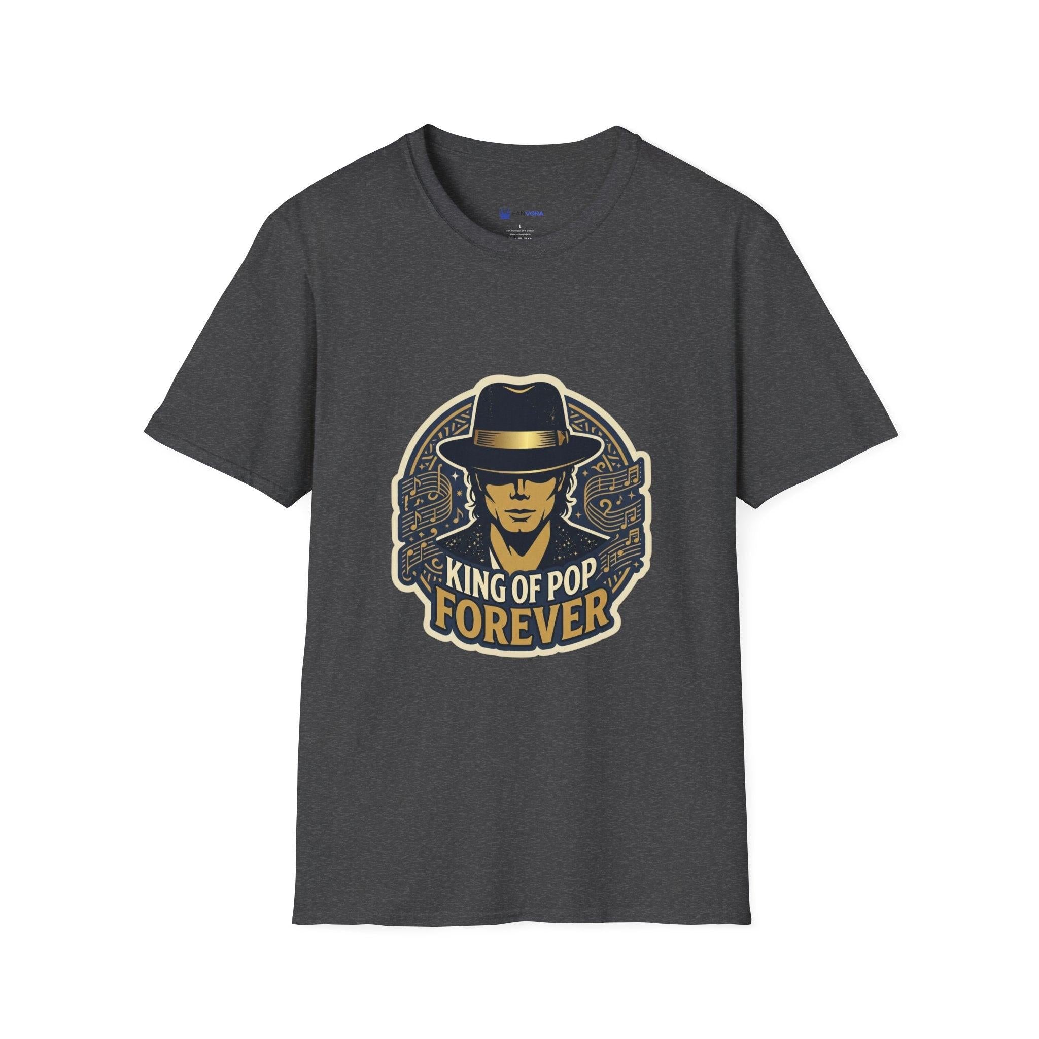 King of Pop Forever T-Shirt — MJ: Legacy Unending Graphic Tee.