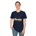 We Are Stronger Lightning Tee — Inspirational Graphic T-Shirt