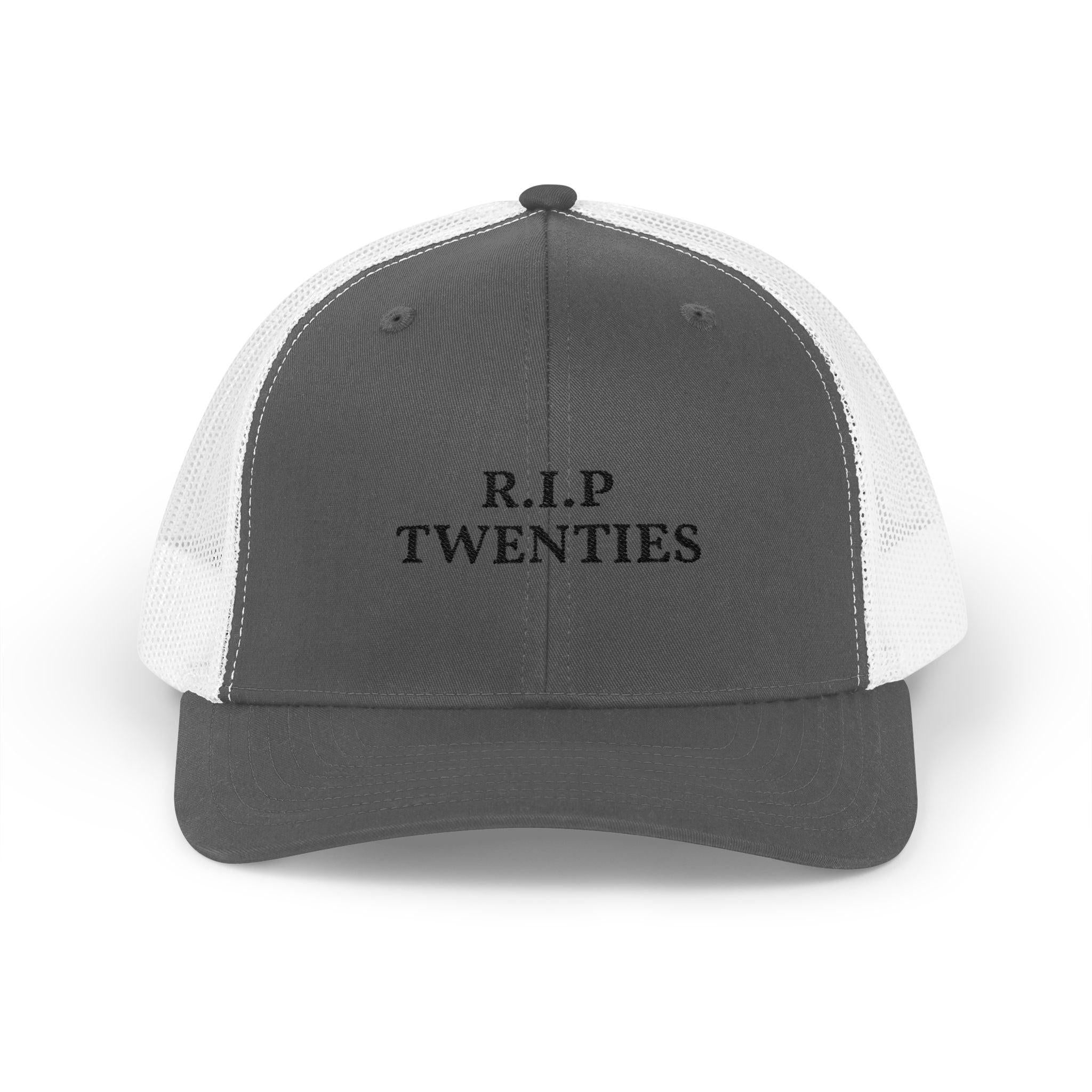 R.I.P. Twenties embroidered trucker cap