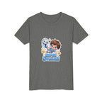 Youth Tee - Cute 'Super Strike!' Soccer Boy Graphic