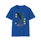 Never Give Up Soccer T‑Shirt — FIFA  2026 Support Tee