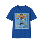 Soccer Fan T-Shirt — "Game Is On" Cartoon Player Graphic