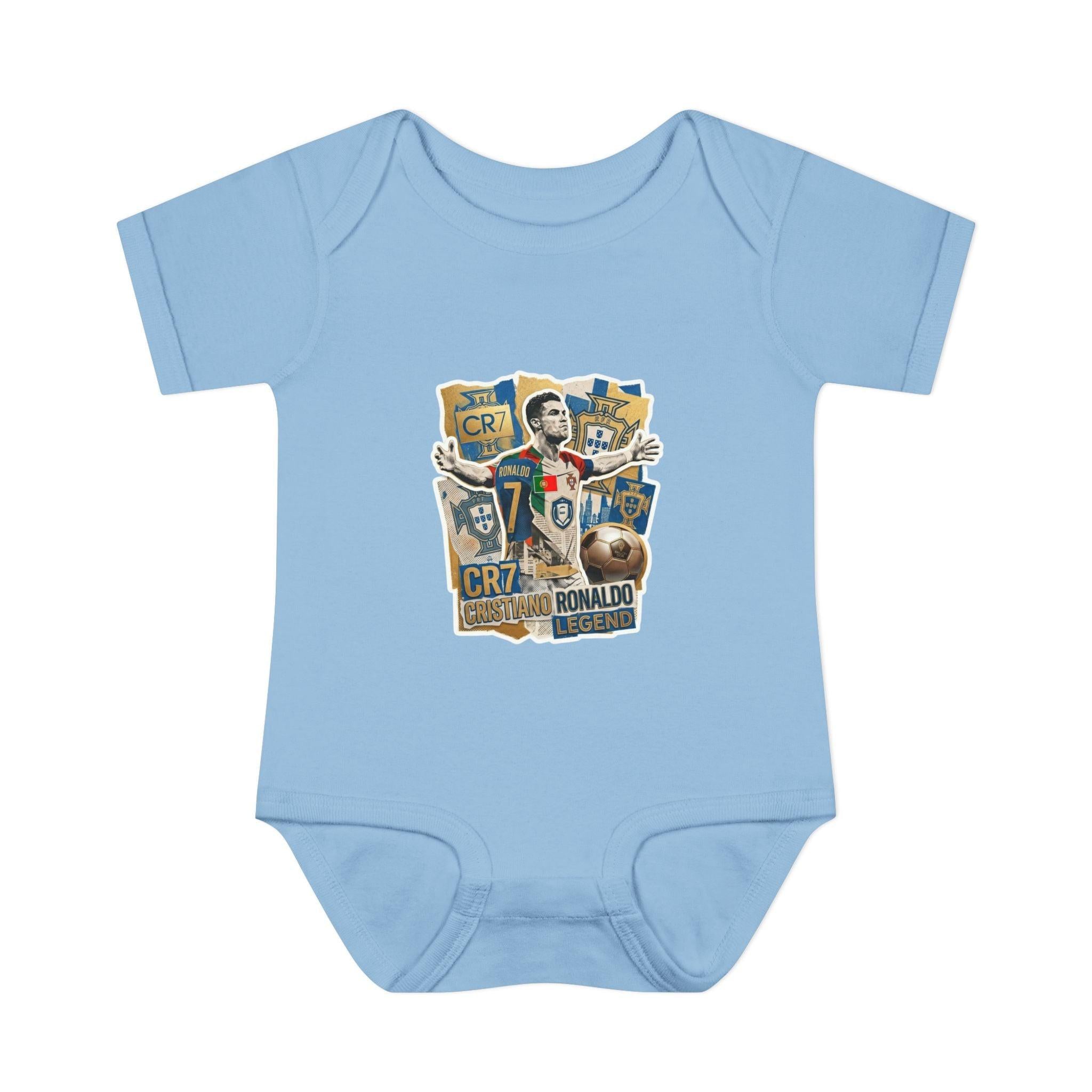 CR7 Fan Inspired Baby Bodysuit — World Cup 2026 Infant One-Piece.