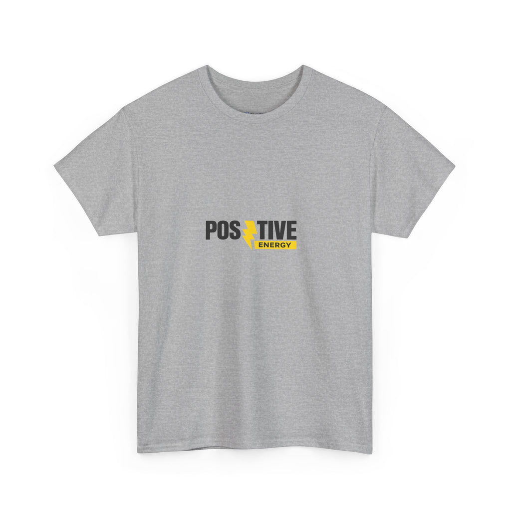 Positive Energy T-Shirt — Minimal Motivational Tee