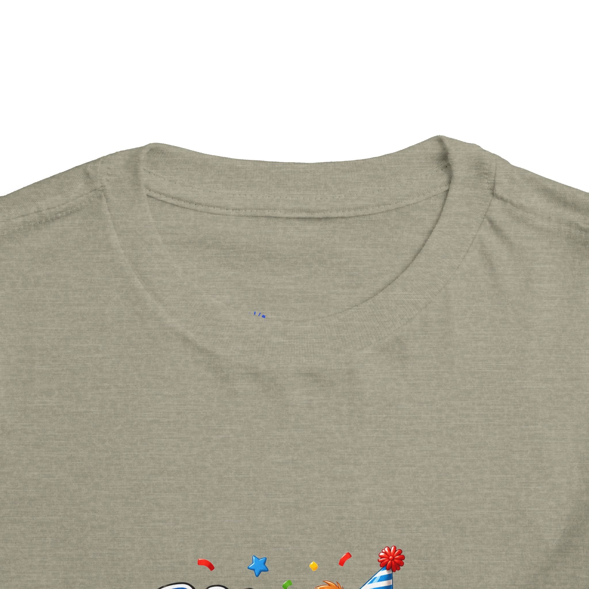 Toddler Birthday Tee — "It's My Birthday" Puppy Party Shirt