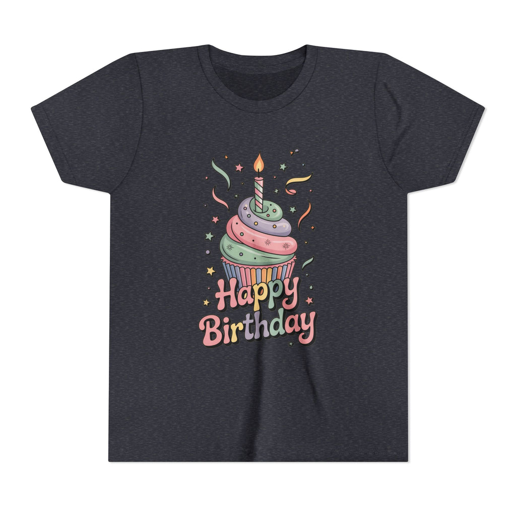 Kids "Happy Birthday" Cupcake Tee