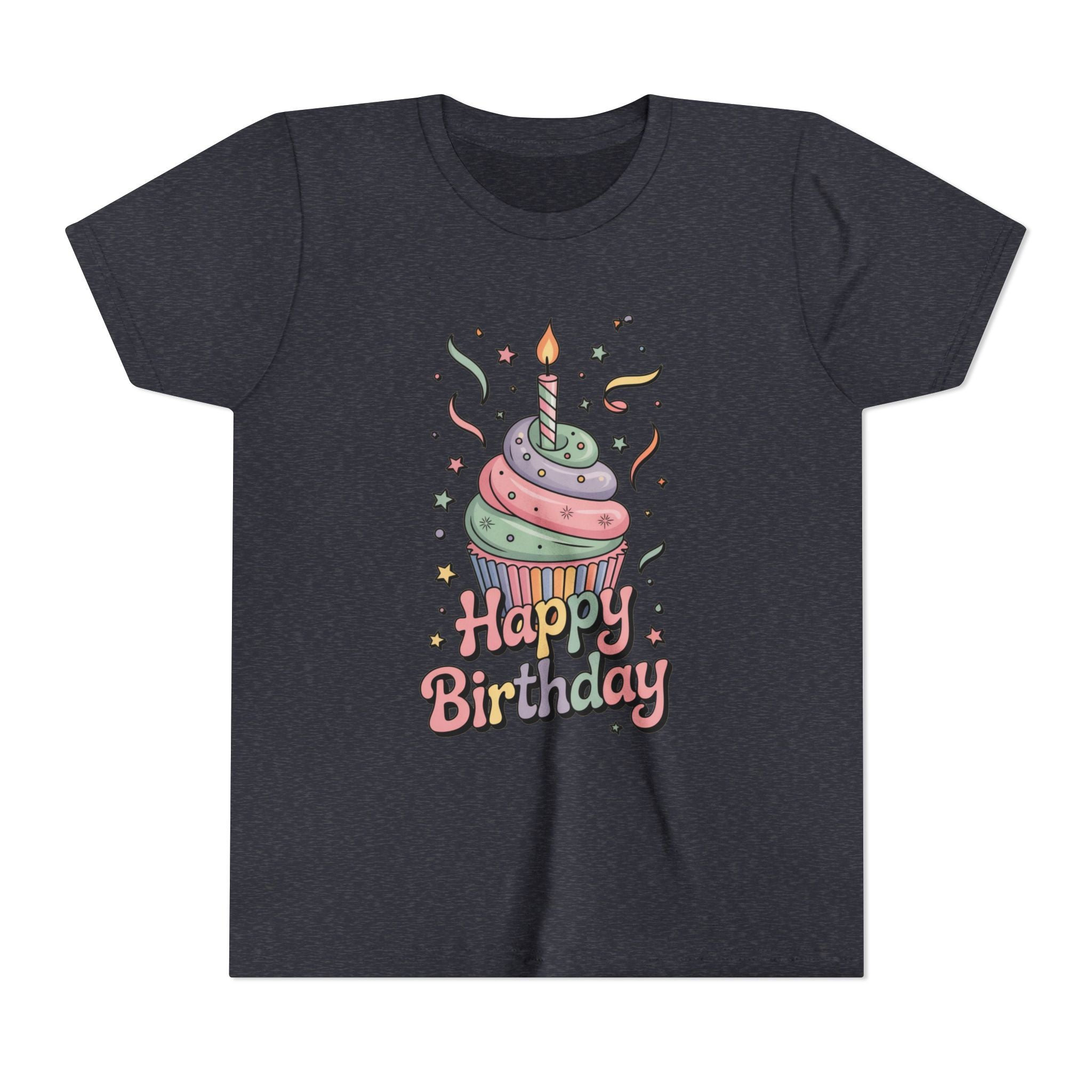 Kids "Happy Birthday" Cupcake Tee