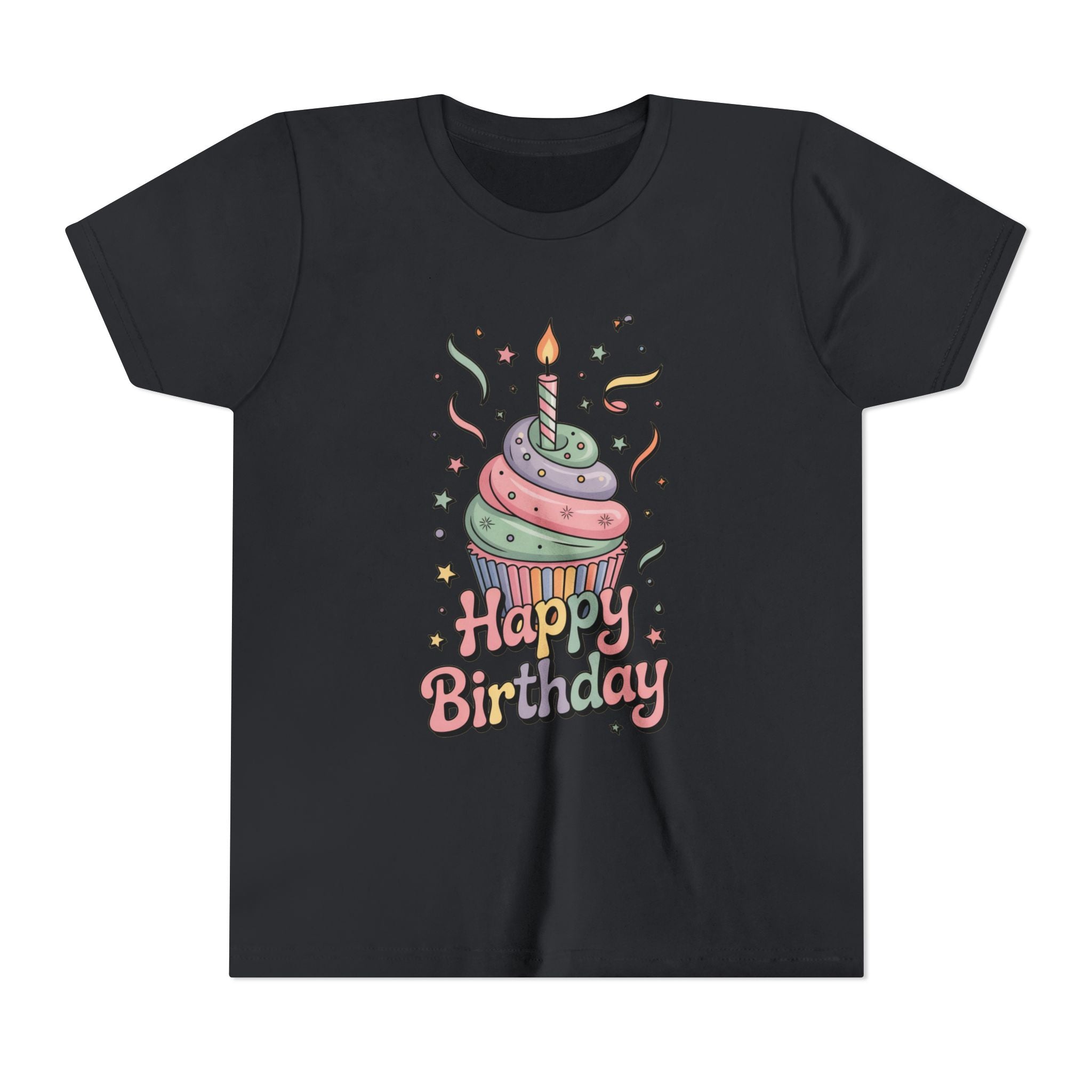 Kids "Happy Birthday" Cupcake Tee