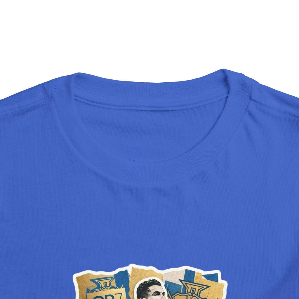 CR7 Fan Inspired Toddler Soccer T‑Shirt — Kids Football Fan Tee