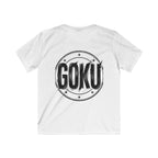 Goku Kids Tee — Fiery Anime Dragon Warrior Graphic T-Shirt.