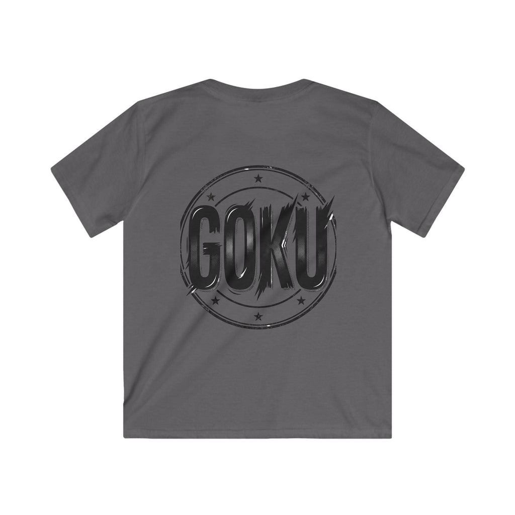 Goku Kids Tee — Fiery Anime Dragon Warrior Graphic T-Shirt.