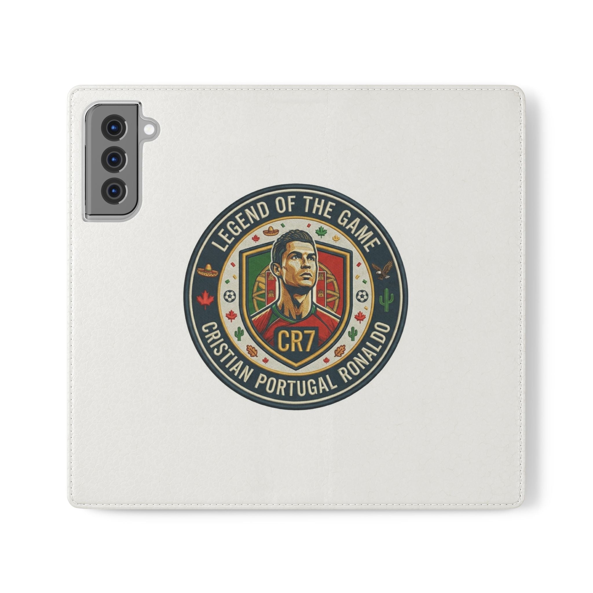 iPhone & Samsung Flip Phone Cases - Argentina GOAT # 10 'Legend of the Game'