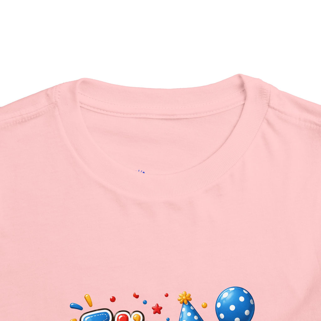 Toddler Birthday Tee — "It's My Birthday" Bear Party Shirt
