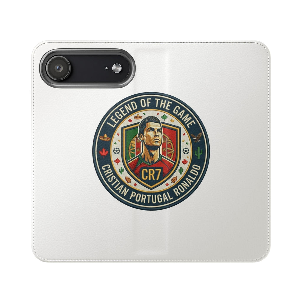 iPhone & Samsung Flip Phone Cases - Argentina GOAT # 10 'Legend of the Game'.