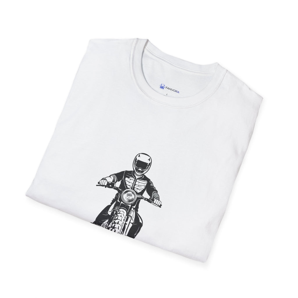 Motorcycle Rider T-Shirt — Vintage Biker Graphic Tee