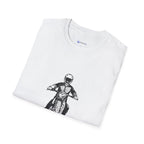 Motorcycle Rider T-Shirt — Vintage Biker Graphic Tee