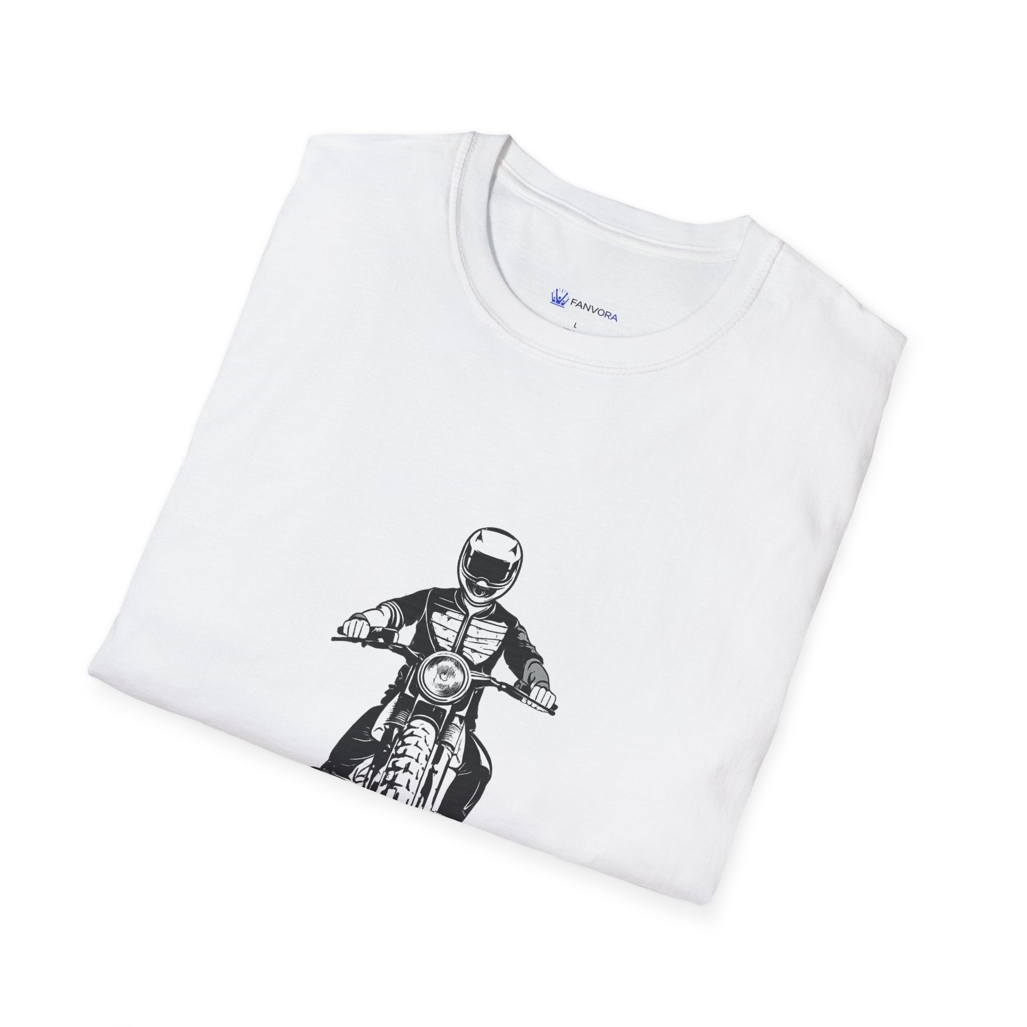 Motorcycle Rider T-Shirt — Vintage Biker Graphic Tee